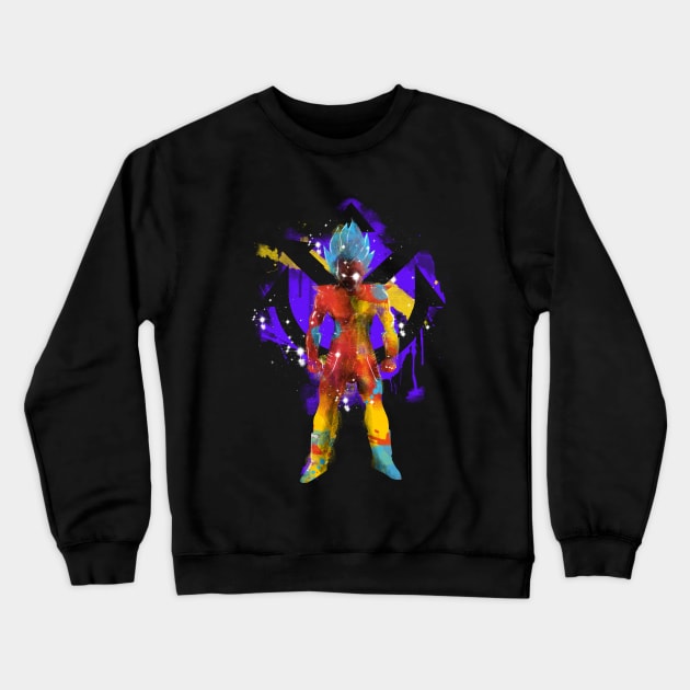 super sayan splash Crewneck Sweatshirt by kharmazero